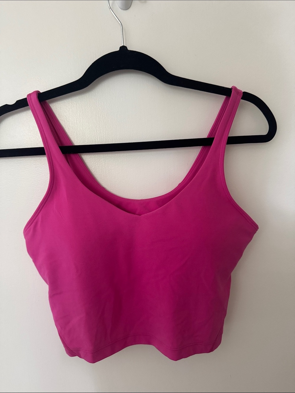 lululemon athletica Align Tank Crop in Hot Pink